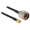 DeLOCK 89420 Cable coaxial CFD200 2,5 m SMA negro