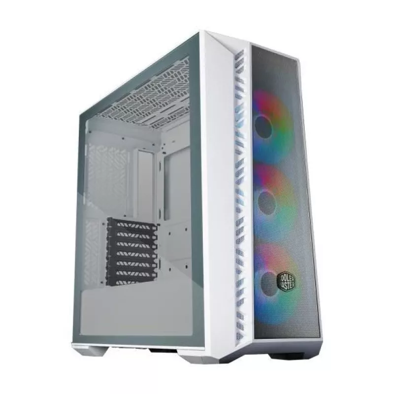Cooler Master MasterBox 520 - semitorre - PC - blanca - ATX - EATX - micro ATX - Mini-ITX - SSI CEB - acrilonitrilo-butadieno-estireno (ABS) - acero - cristal templado - Multi