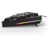 Teclado Sharkoon SGK25 Home USB QWERTZ alemán negro 75% RGB LED