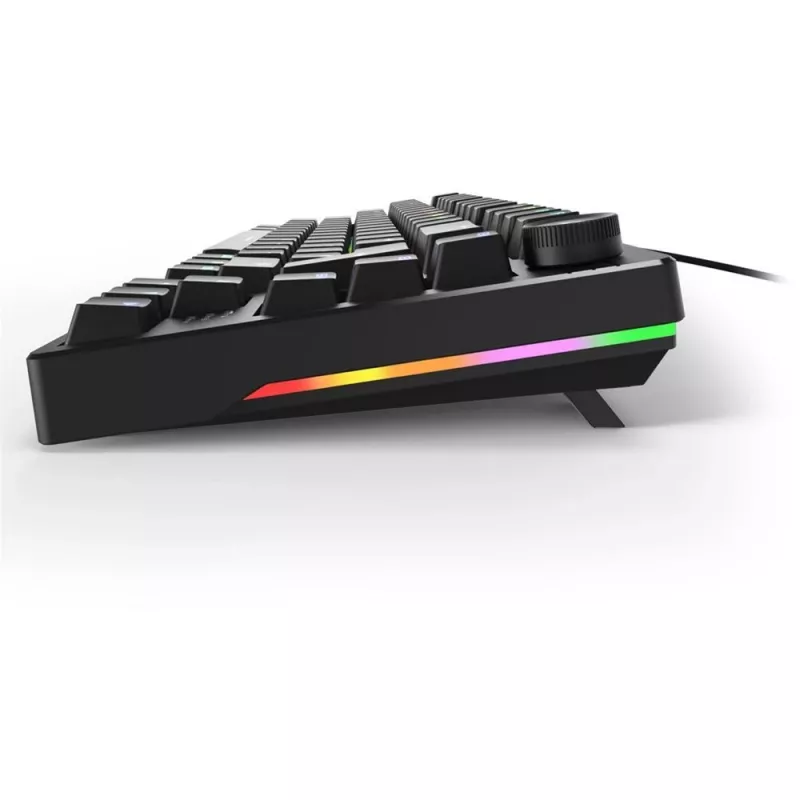 Teclado Sharkoon SGK25 Home USB QWERTZ alemán negro 75% RGB LED