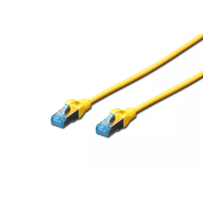 Cable de red patch DIGITUS CAT 5e SF/UTP, 3 m, RJ-45 a RJ-45, amarillo