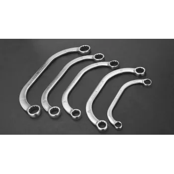 Llave de estrella NEO Tools TOP-09-176, tamaños 17 mm y 19 mm, cromada