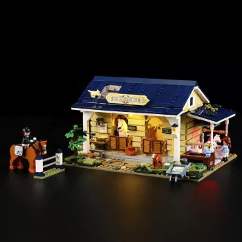 Lumibricks Pferdestall, juguete de construcción