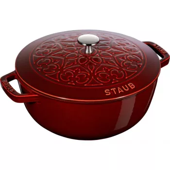 Olla redonda de hierro fundido Staub Lilie – 3,5 l, Grenadine