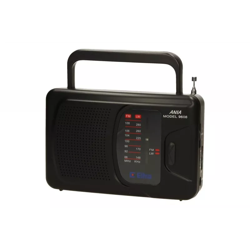 Radio con alimentación de red y pilas FM, LW Eltra Ania