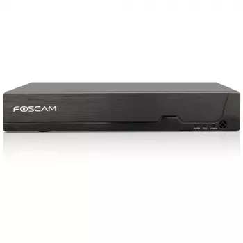 Grabador de vídeo en red FOSCAM FN9108HE 8 canales 5MP POE NVR negro