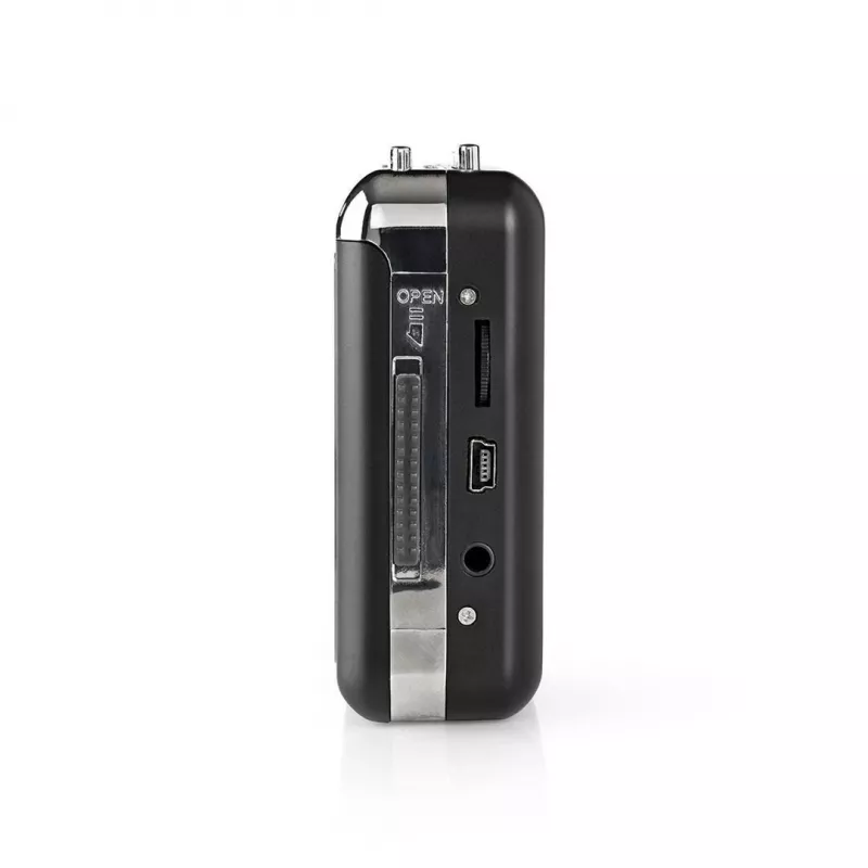 Nedis ACGRU100GY Convertidor de casete USB / 3,5 mm Alimentación USB/batería Gris
