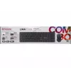 Conjunto de teclado y ratón inalámbricos DEFENDER C-993 RF 45996 — conexión RF, diseño compacto