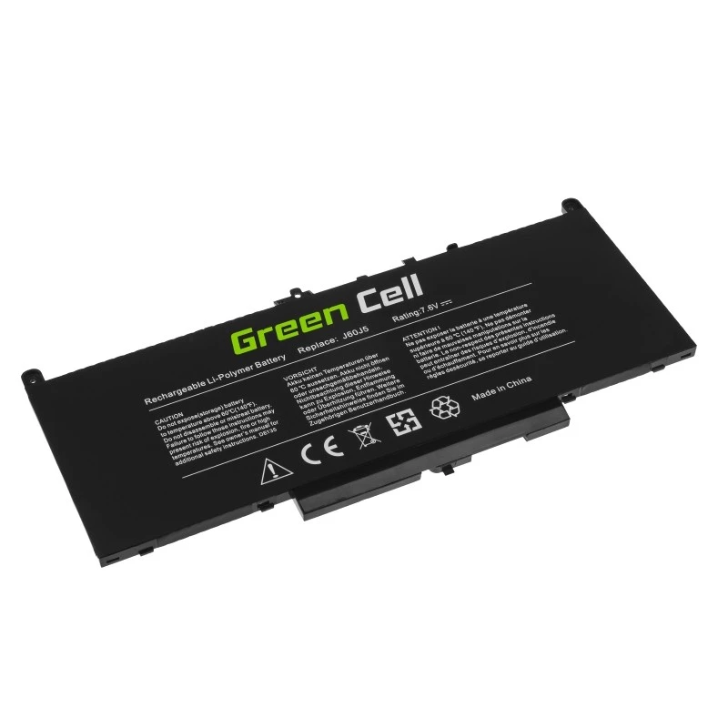 Batería para portátil Green Cell DE135 J60J5 7.6V 5800mAh Dell Restore Mo