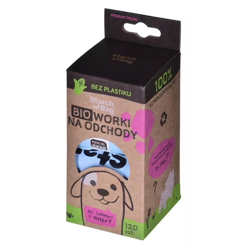STARCH BAG - Bolsas para excrementos de perro - 8 x 15