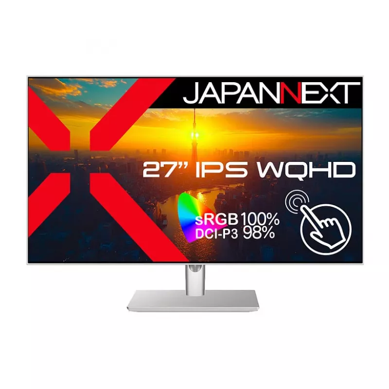 Monitor táctil JapanNext WQHD 68,58cm (27