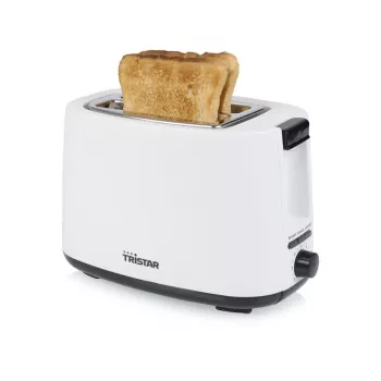 Tostadora Tristar | BR-1055 | potencia 750 W | número de ranuras 2 | material de la carcasa plástico | blanco