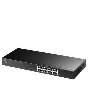 Switch de red Cudy GS1016L — 16 puertos Gigabit Ethernet (10/100/1000), 32 Gbit/s conmutación, montaje en rack