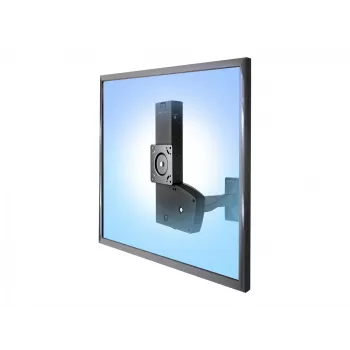 Ergotron Glide Wall Mount LD-X - kit de montaje (brazo articulado, adaptador VESA, elementos de fijación, conjunto elevador) para pantalla LCD - negro - pantalla