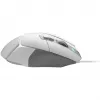 Pack de ratón gaming Logitech G G502 X con alfombrilla gaming rígida G240 — Para diestros, Óptico 25600 DPI, USB Type-A, 13 botones, Blanco