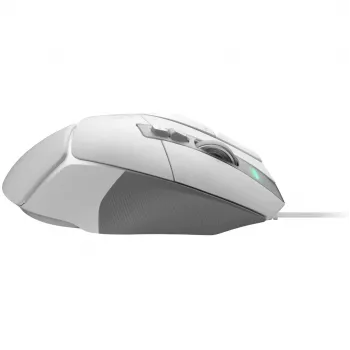 Pack de ratón gaming Logitech G G502 X con alfombrilla gaming rígida G240 — Para diestros, Óptico 25600 DPI, USB Type-A, 13 botones, Blanco