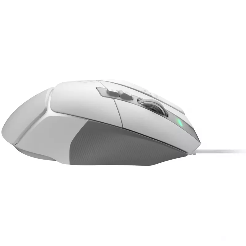 Pack de ratón gaming Logitech G G502 X con alfombrilla gaming rígida G240 — Para diestros, Óptico 25600 DPI, USB Type-A, 13 botones, Blanco