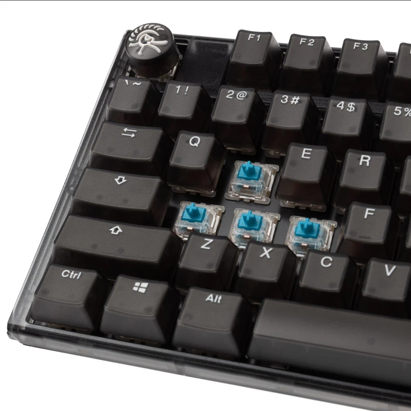 Teclado gaming Ducky One 3 Aura TKL USB QWERTY US International Negro