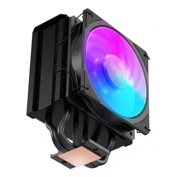 Disipador de aire Cooler Master Hyper 212 3DHP Negro ARGB — ventilador de 120 mm, compatible con LGA1700/AM5/AM4