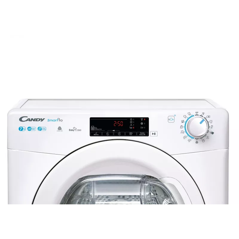 CANDY Secadora CSOE H7A2TE-S, 7 kg, clase energética E