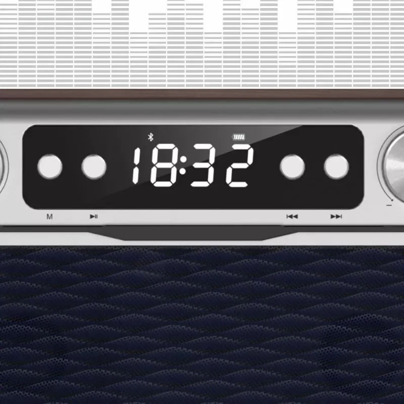 Radio portátil MANTA RDI917PRO con Bluetooth y reproducción USB