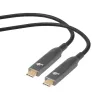 Cable de vídeo híbrido USB-C TB AKTBXIACCOP500B 4K, 5 m de longitud