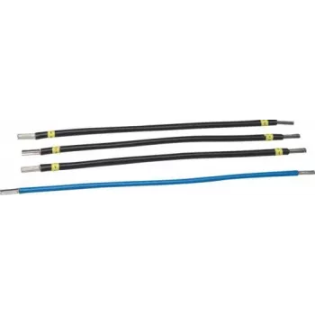 Hager Set de cable de alimentación universZY872A25 mm² 4P L1.2.3 N 375.375.375.425