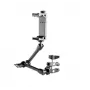 Soporte para smartphone deeper ITGAM0026 para kayak y barco – aluminio, ángulo ajustable, pinza en C hasta 41 mm, distancia del teléfono 65–95 mm