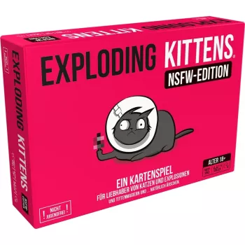 Exploding Kittens - Edición NSFW, juego de cartas