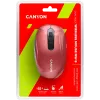 Ratón CANYON MW-9 inalámbrico de doble modo rojo