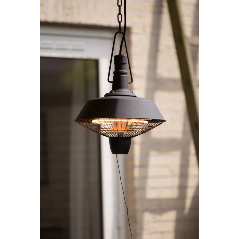 Calefactor infrarrojo SUNRED RSH16, 2100 W, Negro