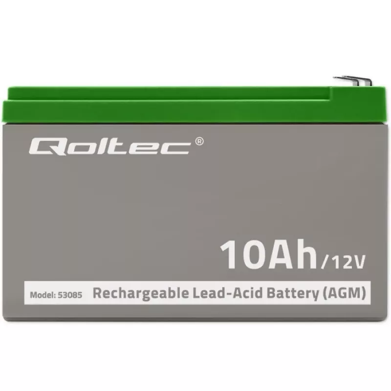 Batería AGM 12V 10Ah sin mantenimiento para SAI