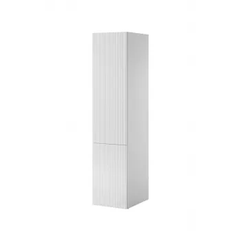 Armario ropero cama meble PAFOS 1D 45x55,5x198,5 cm blanco mate, 4 baldas