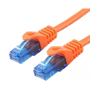 Cable de red LOGON UTP Cat.5e naranja 5 m Cat5e (TCU55U050O)