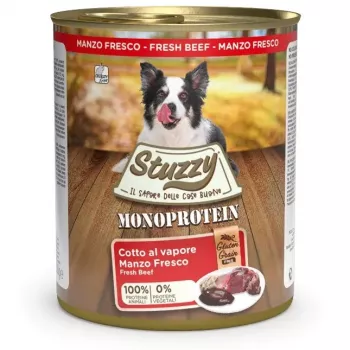 Comida húmeda para perros Agras Pet Foods monoproteína ternera 800 g — lata, perros adultos, sin cereales, sin gluten
