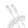Cable USB-C a USB-C Anker 322 — 1,8 m, blanco