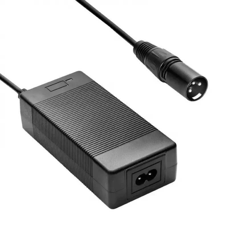 Akyga AK-EV-01 cargador de batería para e-bike de baterías de 24 V, 29,4 V / 2 A, 60 W, conector XLR