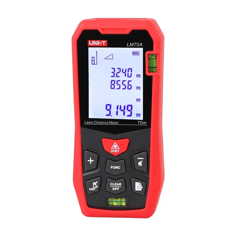 UNI-T LM70A Medidor láser de distancia, 70 m