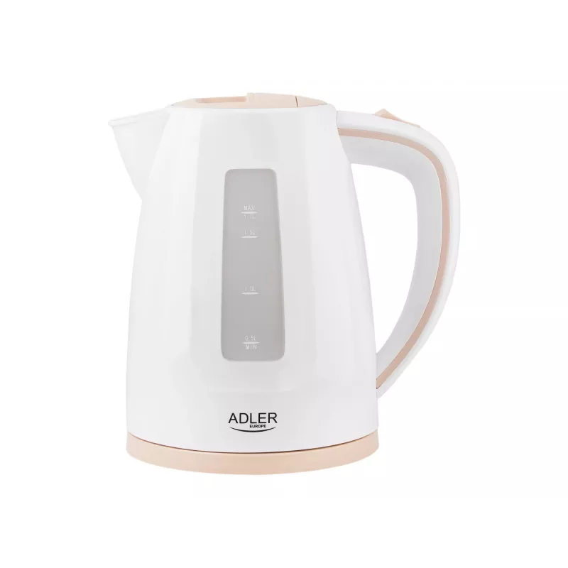 Hervidor de agua eléctrico Adler AD 1264 1,7 L 2200 W avellana blanco