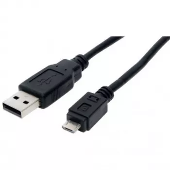 Cable USB S/CONN 14-11025 USB 2.0 1m Negro