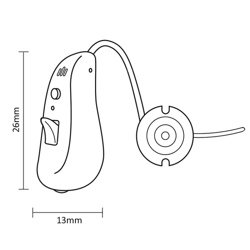 Amplificador de sonido intraural Promedix PR-420