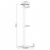 Soporte de suelo MACLEAN MC-841 para un altavoz Sonos, altura ajustable, base estable