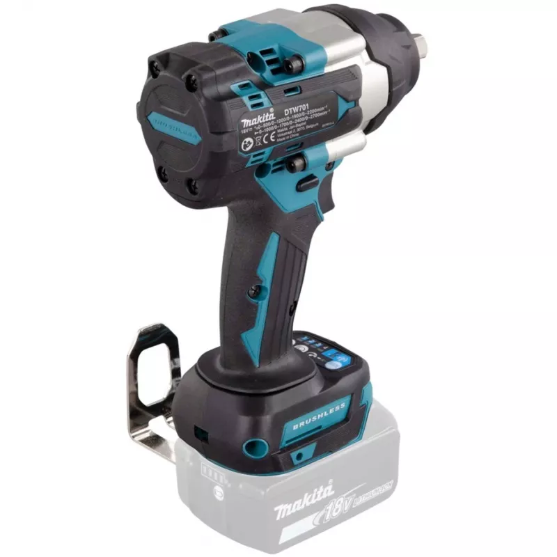 Makita DTW701Z Llave de impacto a batería 2700 rpm Negro, Azul
