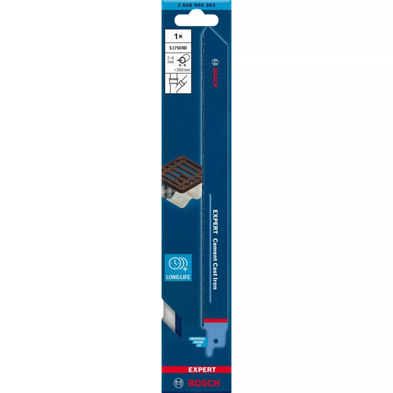 Bosch S 1750 RD hoja de sierra sable diamante 1 ud.