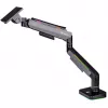 Thermaltake GEA-MSR-SMSBLK-01 soporte para monitor 124,5 cm 49 pulgadas de mesa negro gris