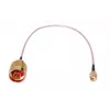 Cable pigtail de antena Extralink PIGTAIL RP-SMA/N-MALE MIMOSA, RP-SMA (hembra con pin) a conector N, 1 m