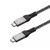 Cable USB-C a USB-C GEMBIRD CCBP-USB4-CMCM240 1,5 m, USB4 Gen 3x2, 40 Gbit/s, 240 W, negro