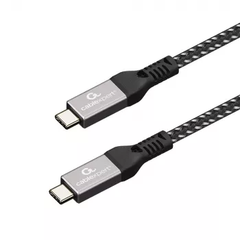 Cable USB-C a USB-C GEMBIRD CCBP-USB4-CMCM240 1,5 m, USB4 Gen 3x2, 40 Gbit/s, 240 W, negro