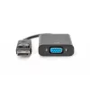 Cable adaptador DisplayPort Assmann. DP - HD15 M/H. 0,15 m. con bloqueo. Compatible con DP 1.1. UL. azul. sin apantallamiento. 32AWG (AK-340410-001-S)
