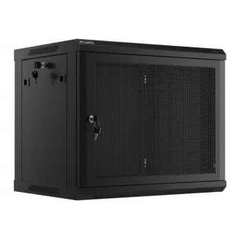 Armario de pared LANBERG WF01-6409-23B 9U, 60 kg, IP20, 600×450×512 mm, negro